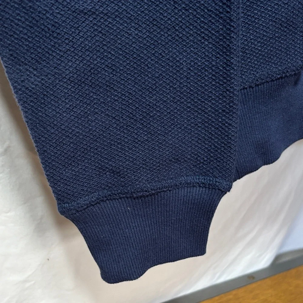 J. Crew Men's Navy Zip-Up Sweater - Picture 5 of 5